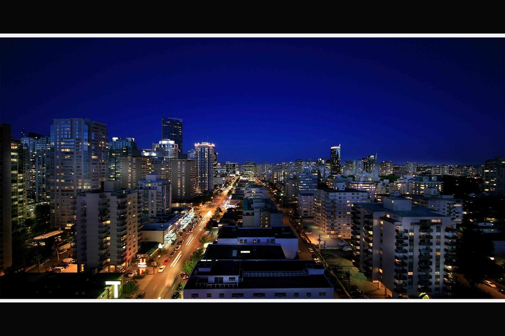 Vancouver by night