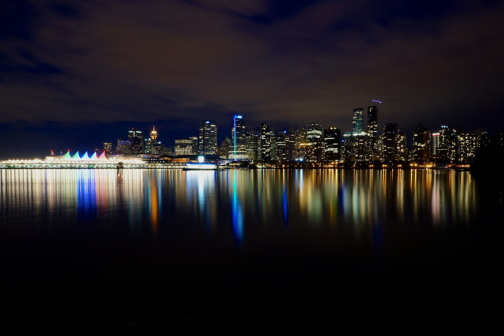 Vancouver by night