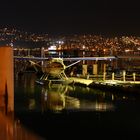 Vancouver Hafen bei Nacht