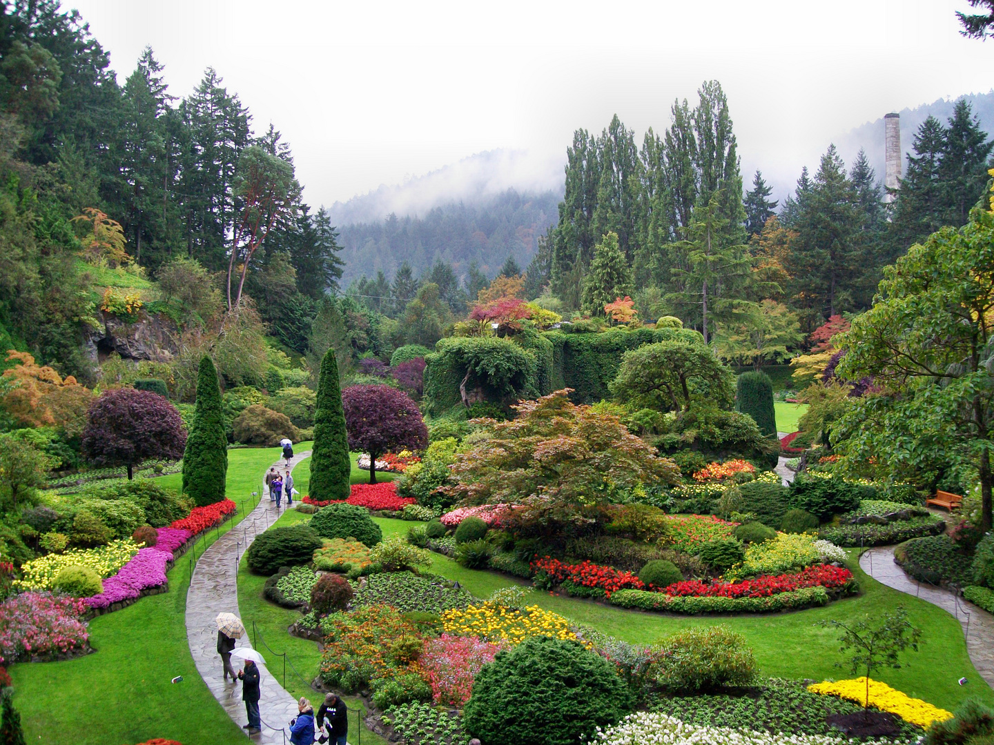 Vancouver Island - Butchers Gardens