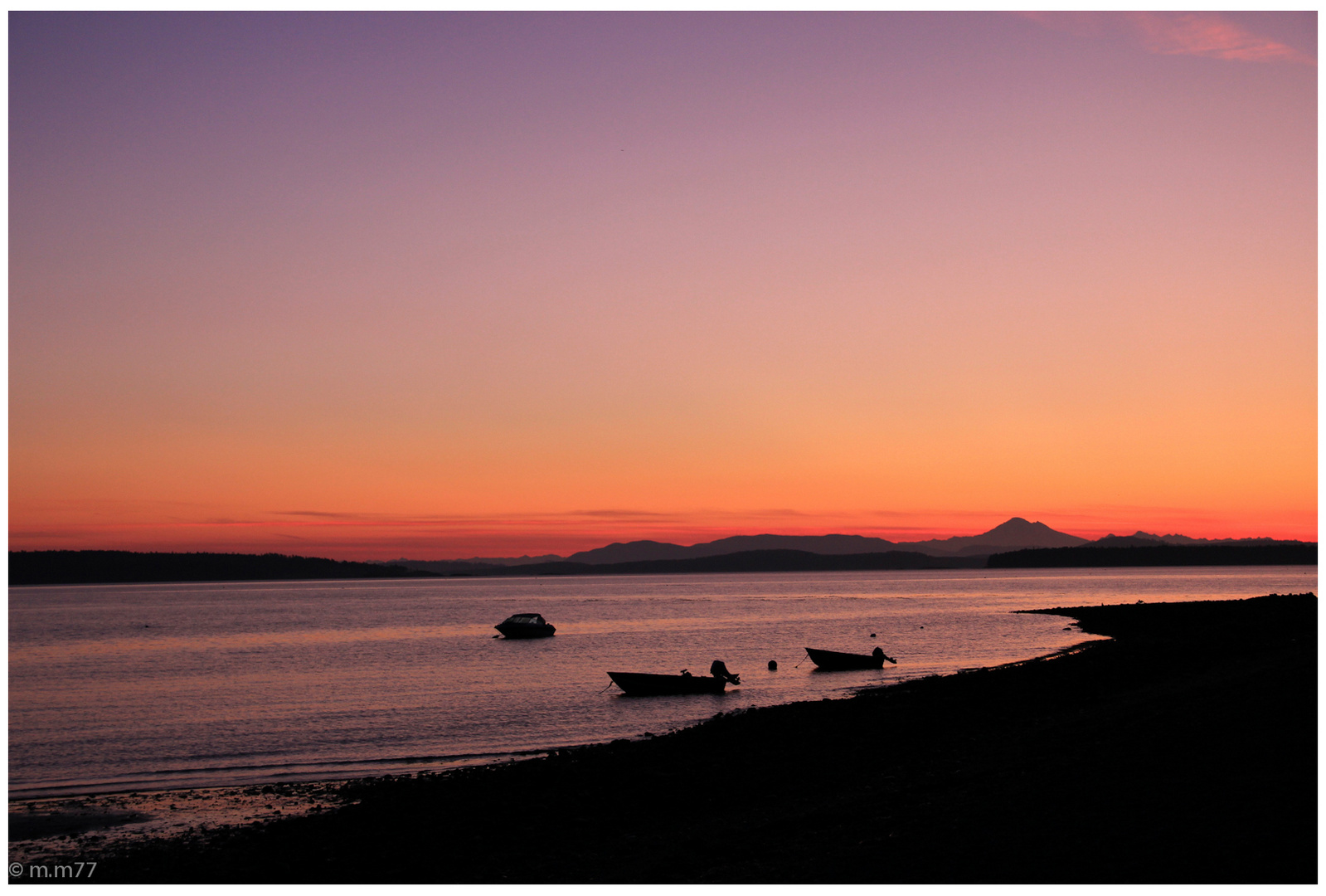 Vancouver Island Sonnenaufgang