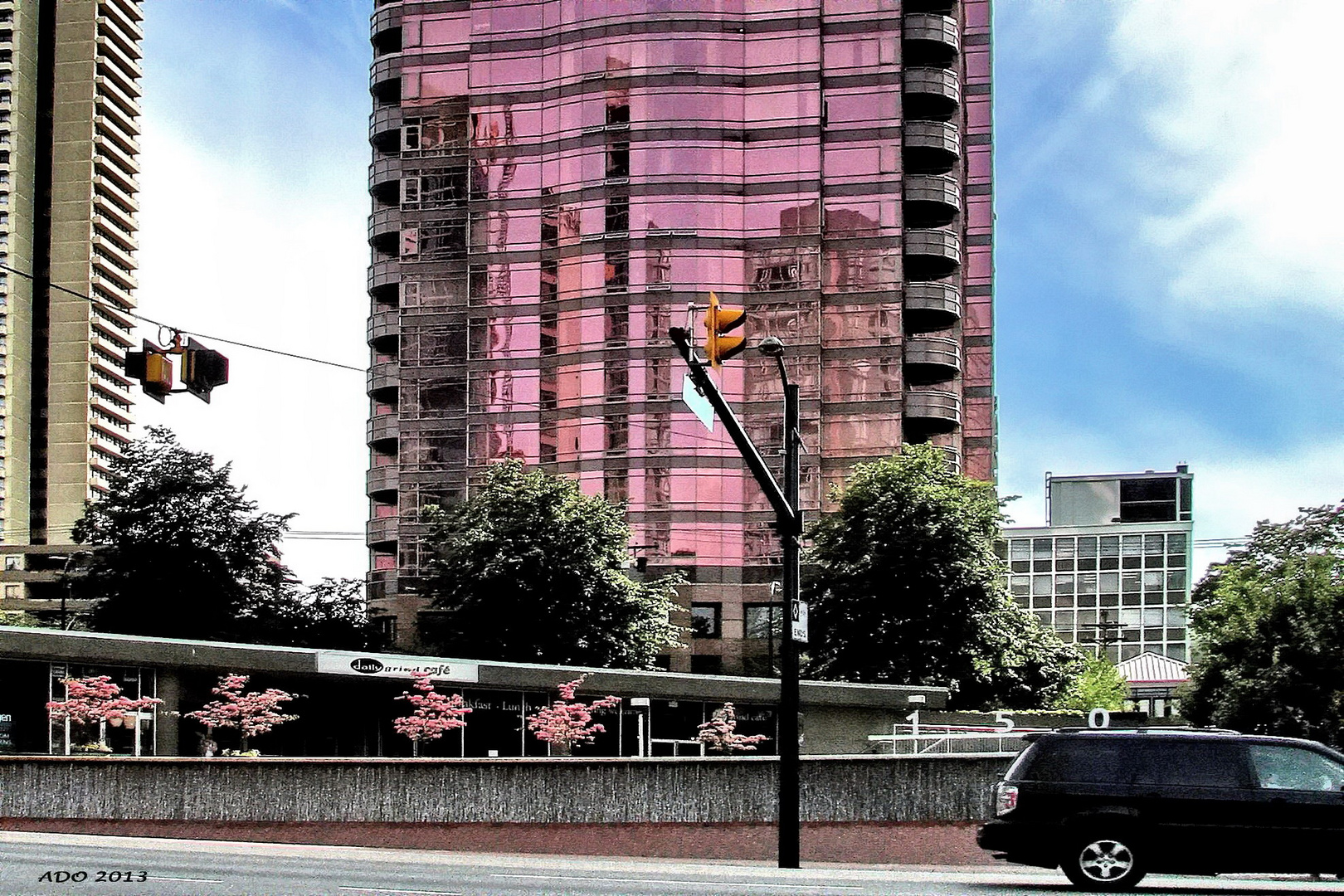 Vancouver Living - In a Pink Glass Tower