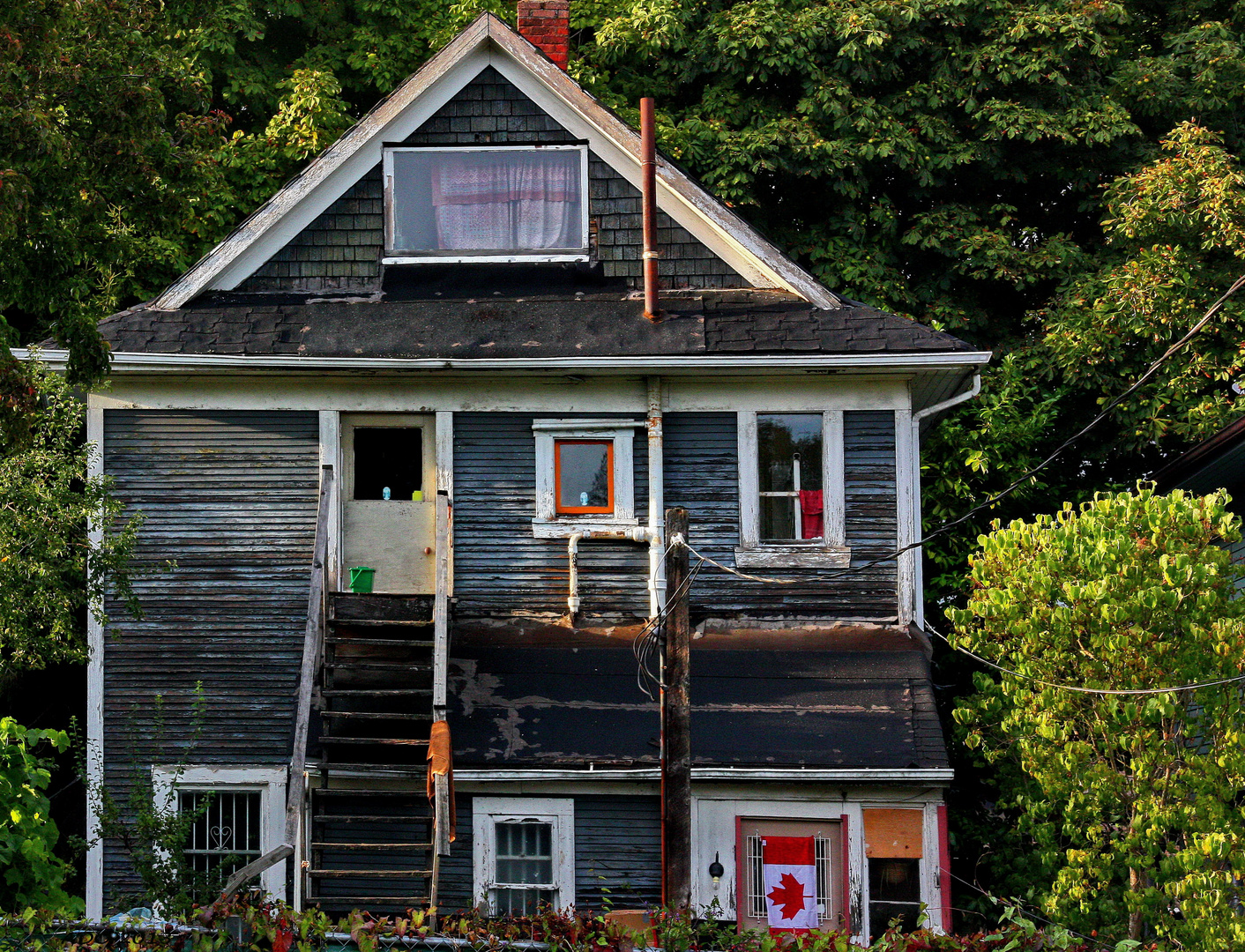 Vancouver Living ... in a sadly neglected Oldtimer