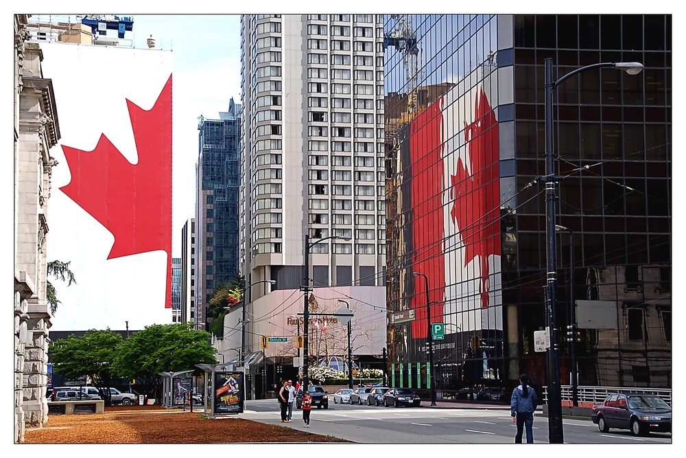 : Vancouver ~ Maple Leaf Flag II