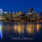 Vancouver Panorama bei Nacht