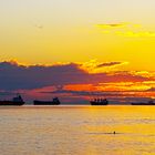 VANCOUVER - SUNSET AT ENGLISH BAY