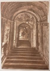 VanDyke-Print: Palermo Treppenhaus