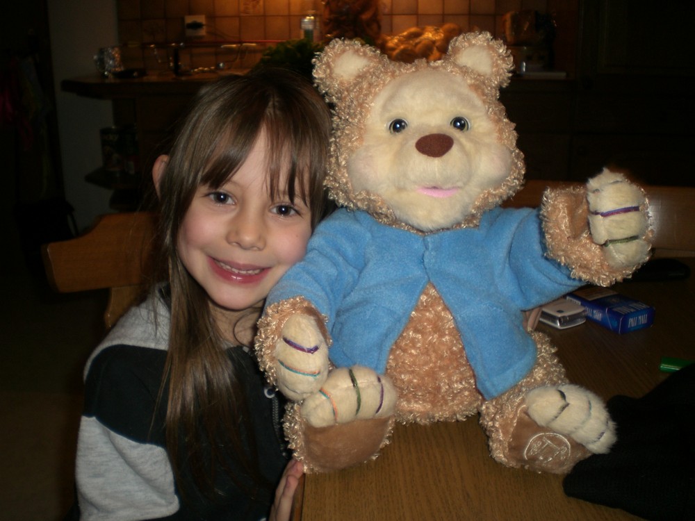 vanessa mit teddy