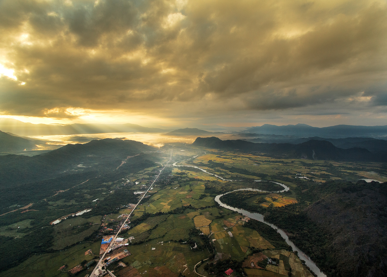 Vang Vieng Ballooning