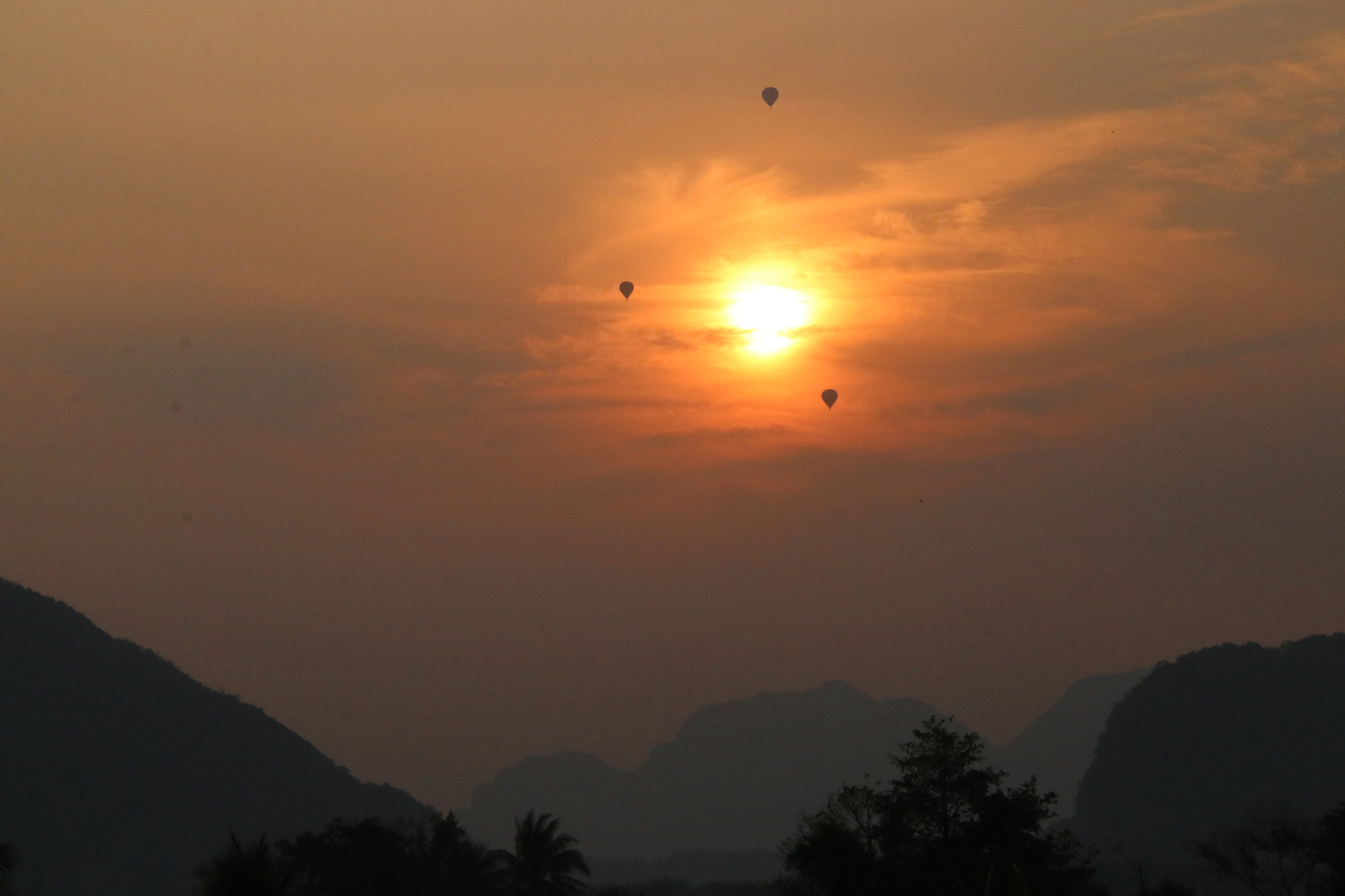 Vang Vieng Sunset