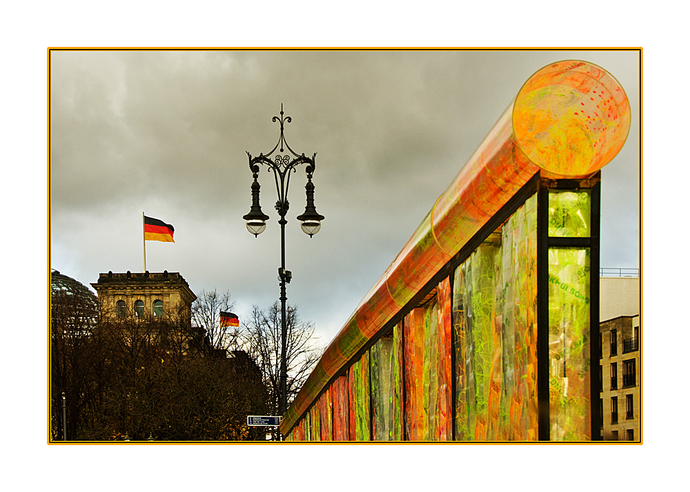 Vanished Berlin Wall