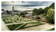 Vannes an der Stadtmauer  (Bretagne)