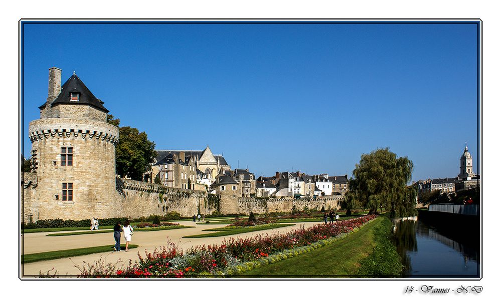 Vannes et son architecture défensive.