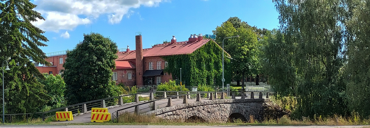 Vantaa, the mill and stone bridge