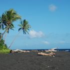 Vanuatu, am Strand von Ambae