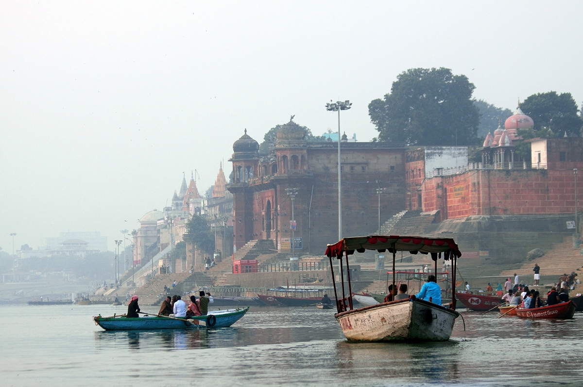 Varanasi am Morgen