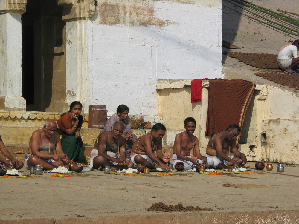 Varanasi / Am Ufer des Ganges