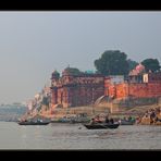 Varanasi im ersten Licht des Tages