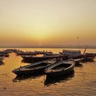 Varanasi, Sonnenaufgang Ganges 2