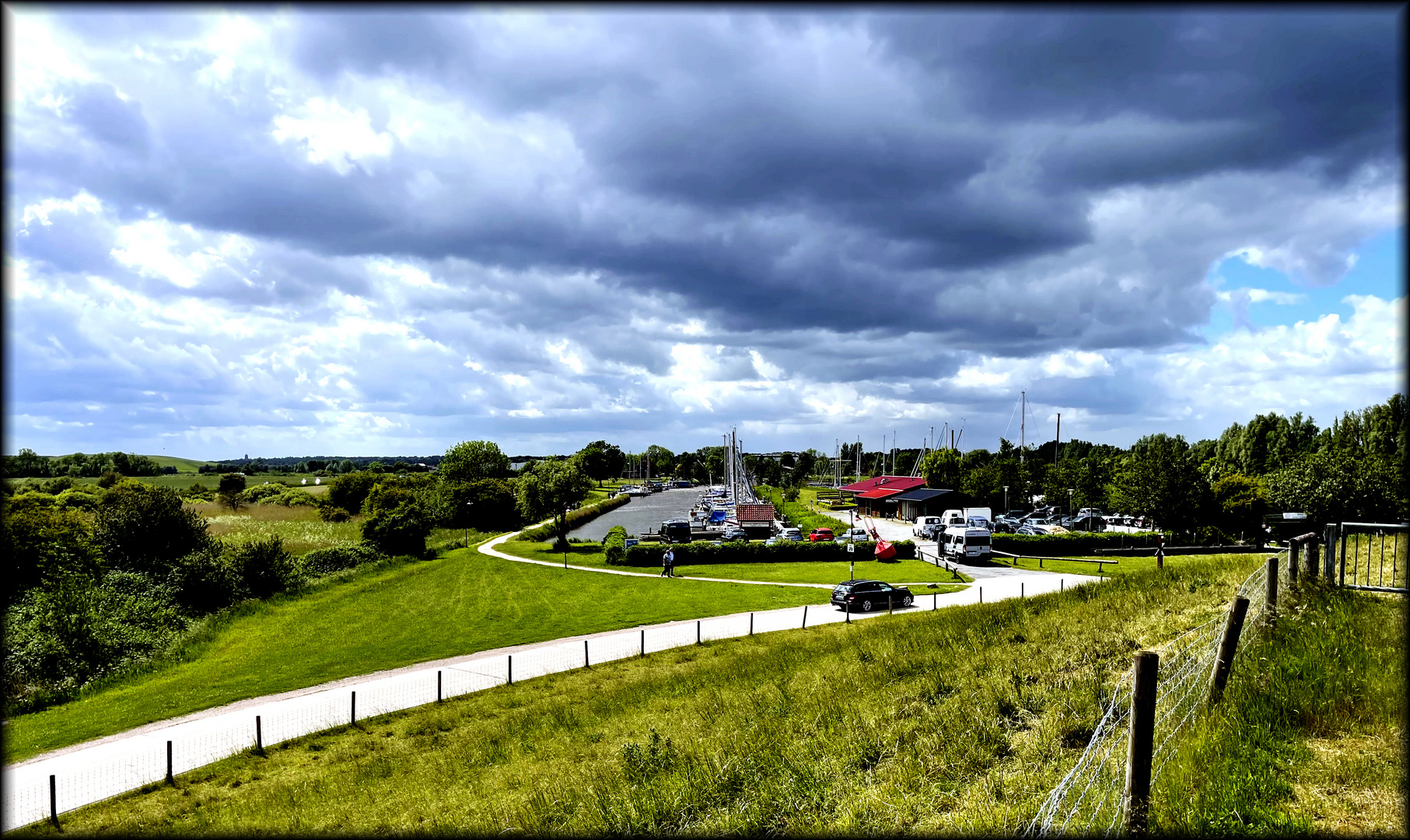 Varel, Hafenblick