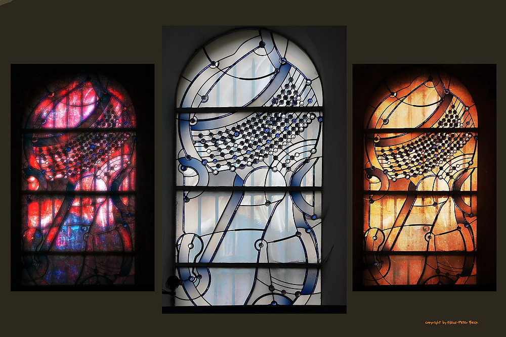 Variationen eines Kirchenfensters