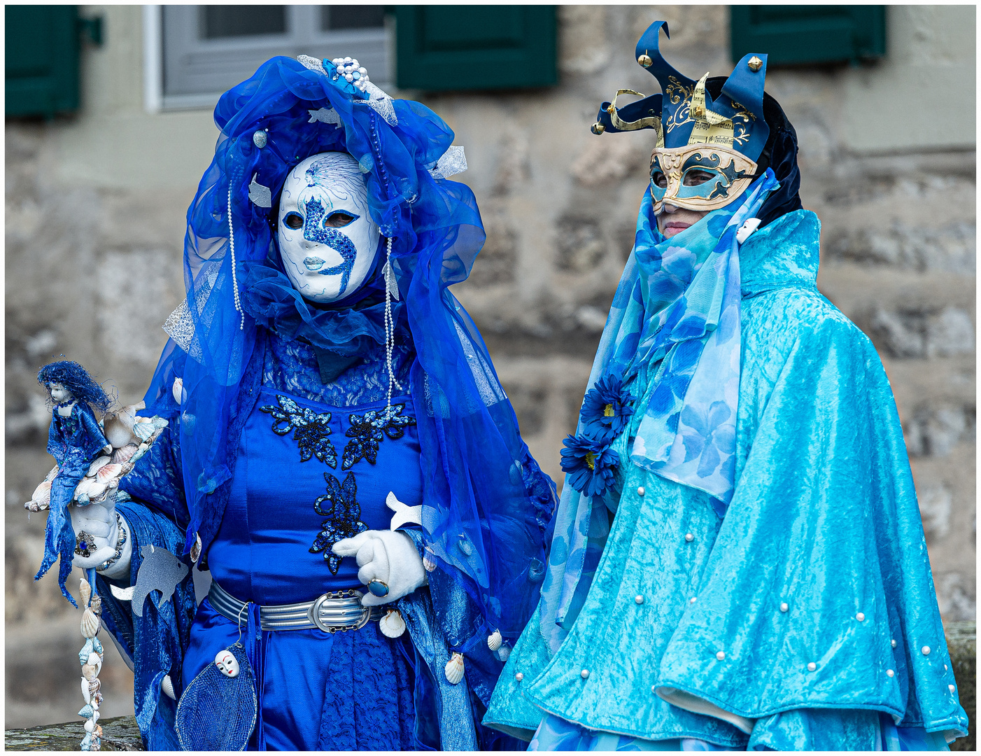 Variationen in Blau !