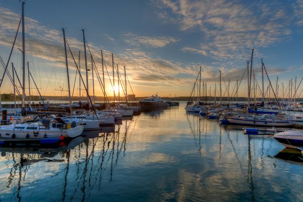 Variationen Von Blau