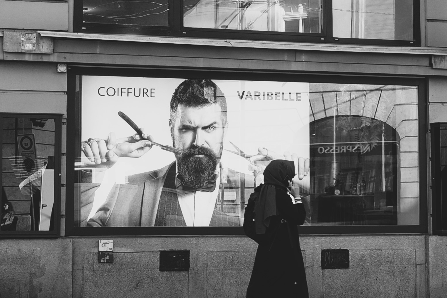 Varibelle Foto & Bild bw, city, people Bilder auf