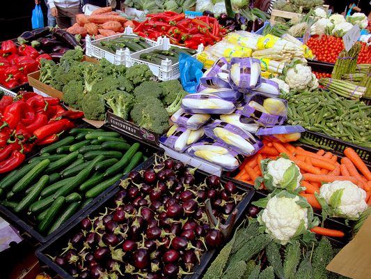 Variedad de colores y sabores