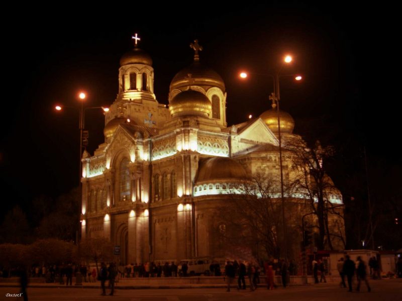 Varna- Katedrale by Night #1