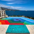 Vasarely à Monte-Carlo, Principauté de Monaco 