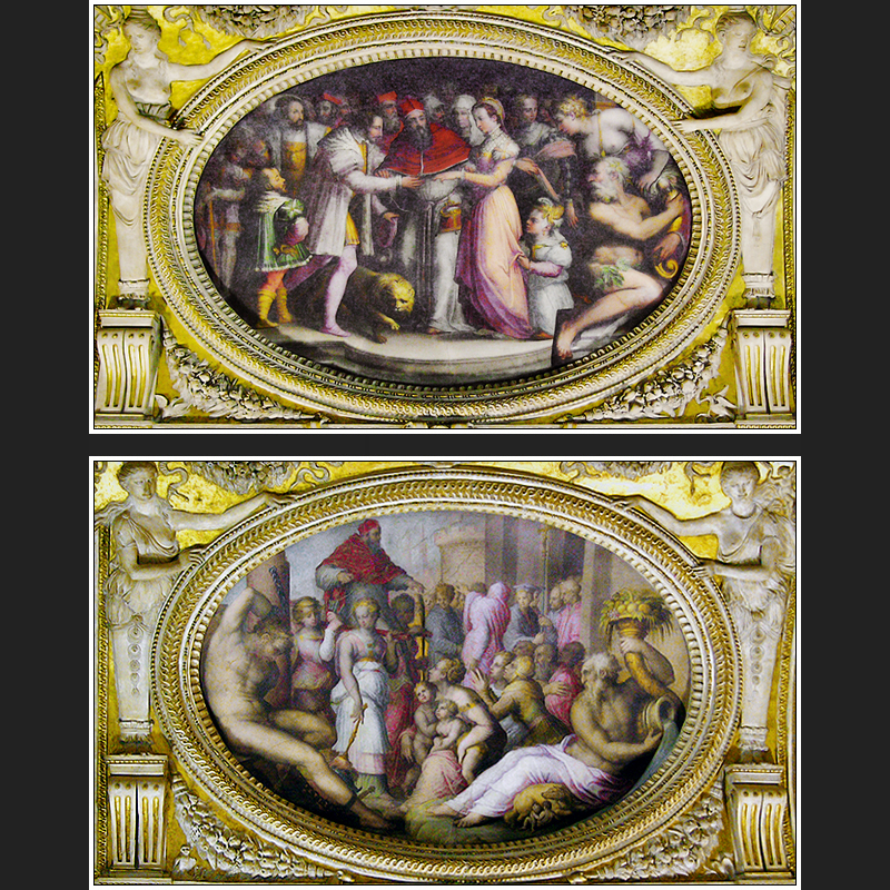 Vasari | Sala di Clemente VII.