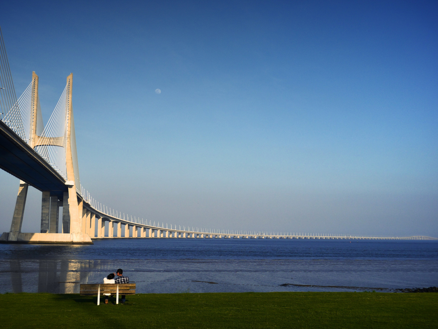 Vasco da Gama Bridge Lisbon