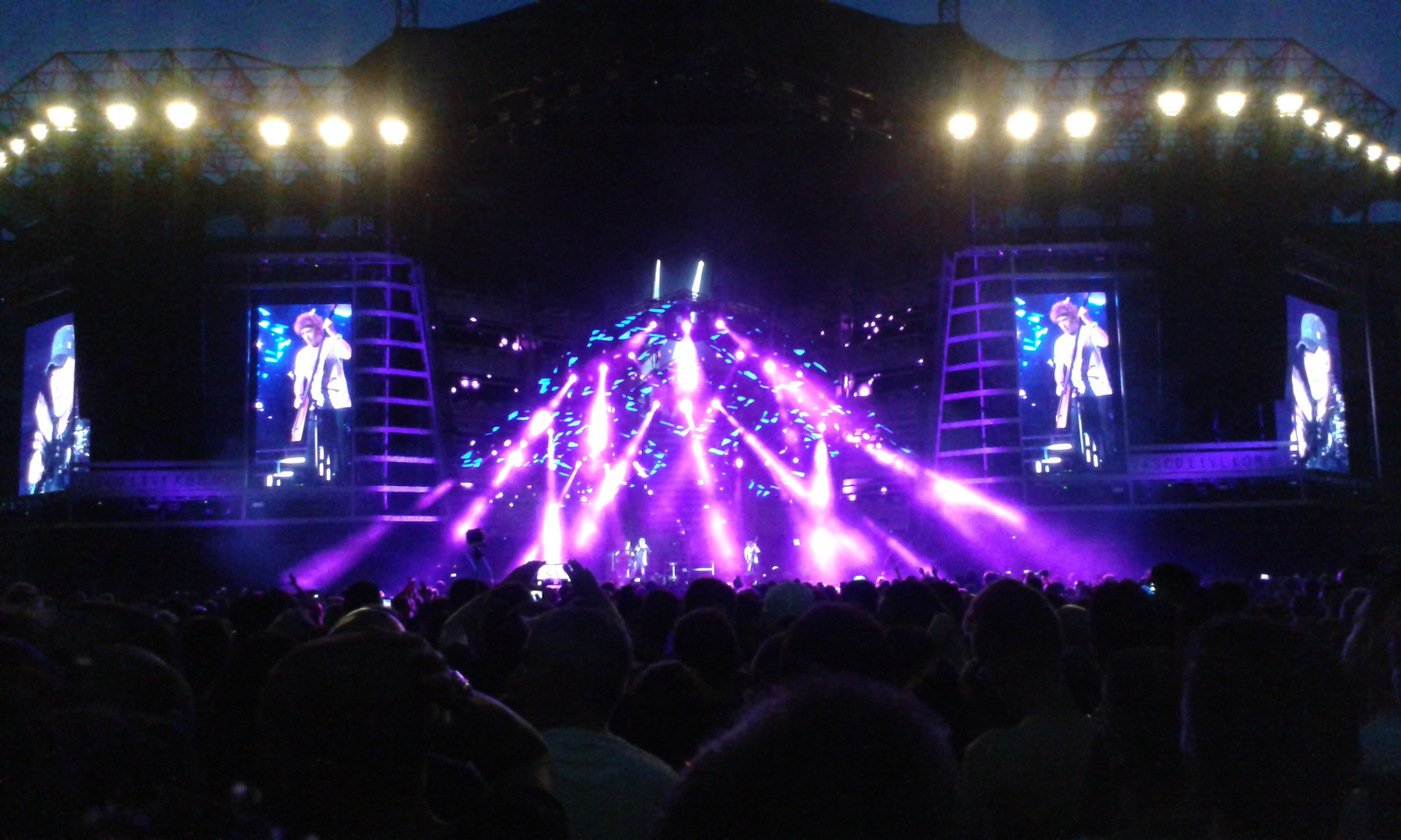 Vasco Rossi Konzert, San Siro Stadion Mailand Giuseppe Meazza Stadion II