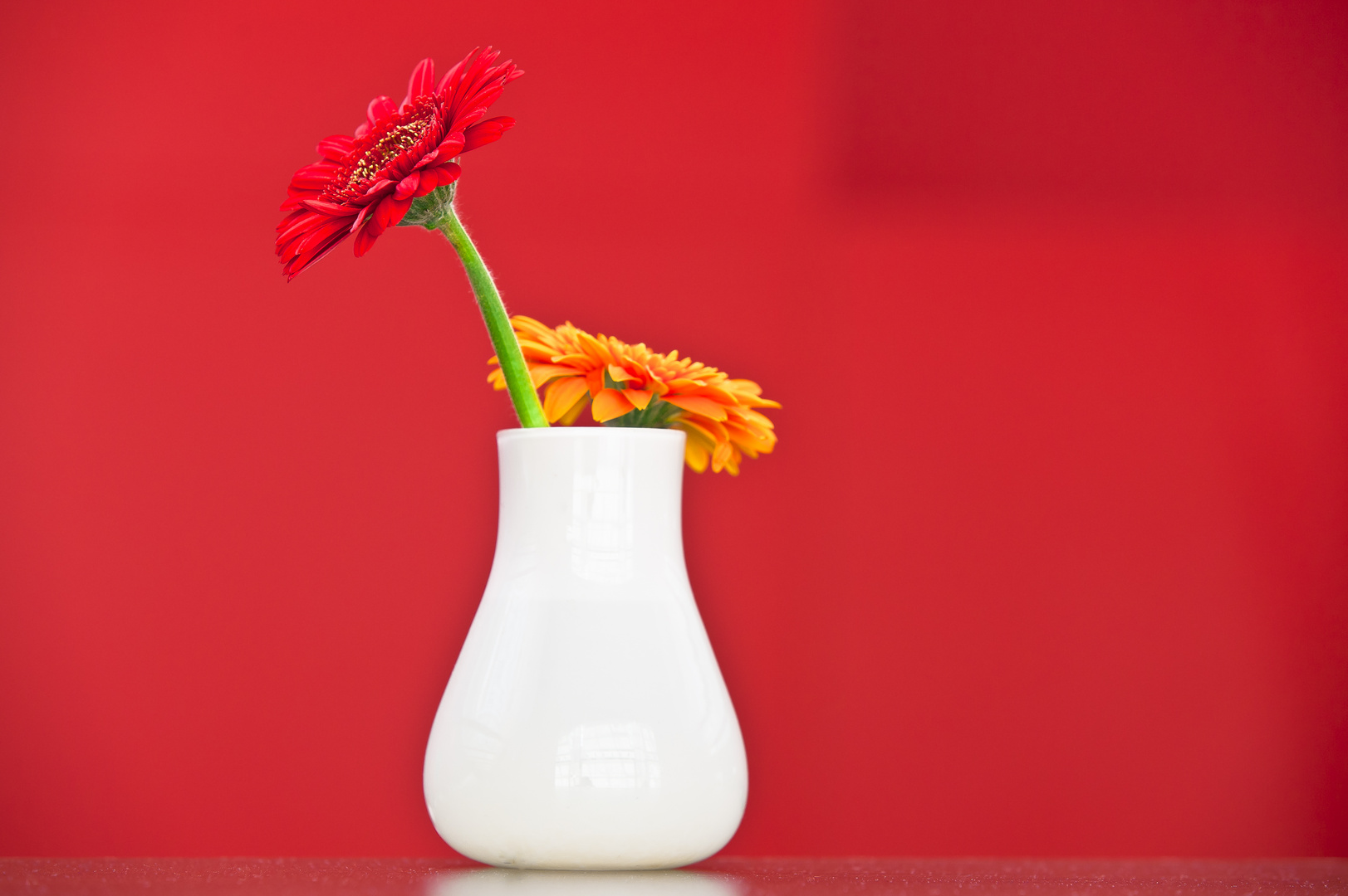 Vase mit Blumen