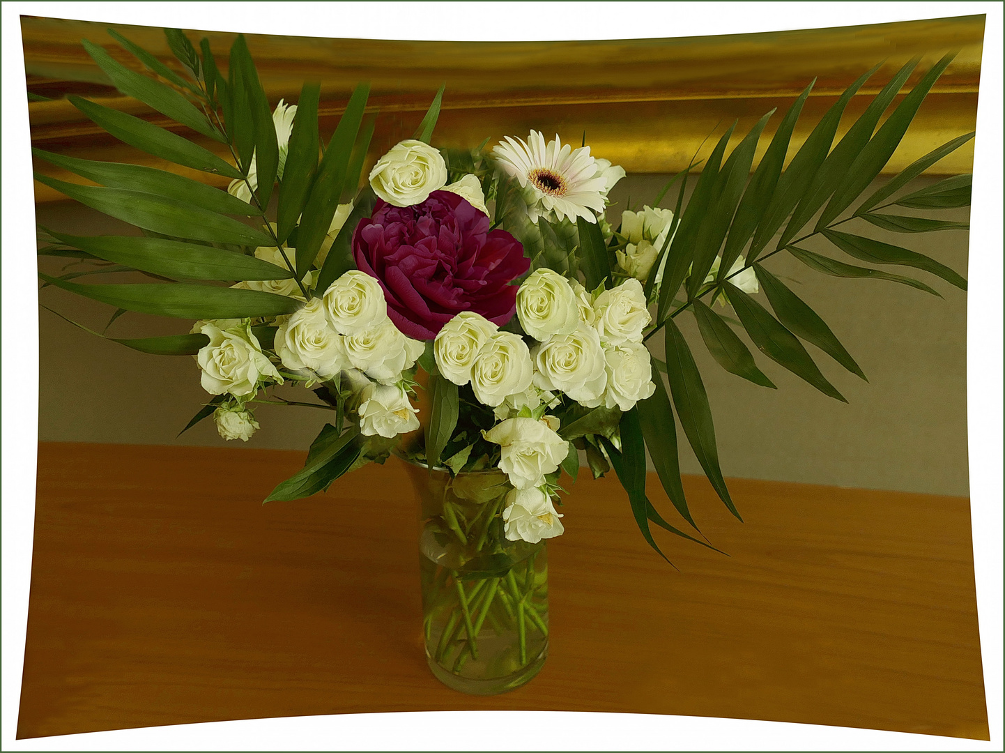 Vase mit Blumen 