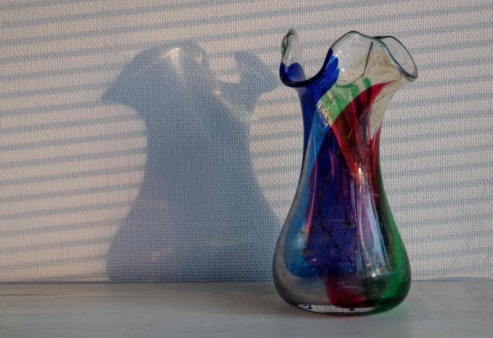 Vase mit Schatten...