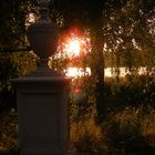 Vase mit Seeblick