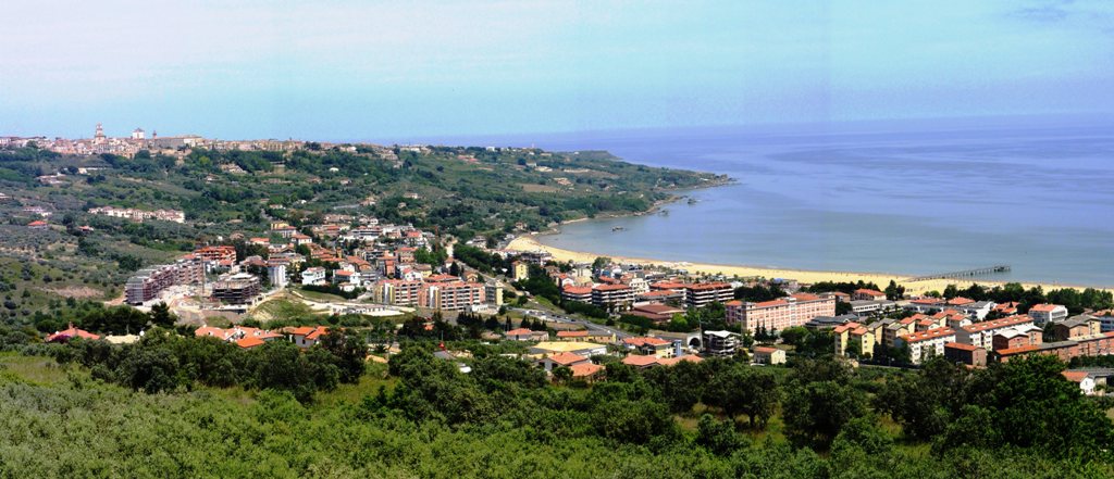 Vasto Marina e Vasto Città da Montevecchio