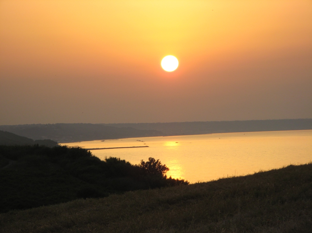 Vasto - Tramonto a Punta Aderce