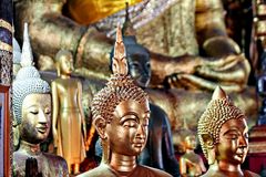 Vat Sene Souk Haram et la finesse de ses bouddhas