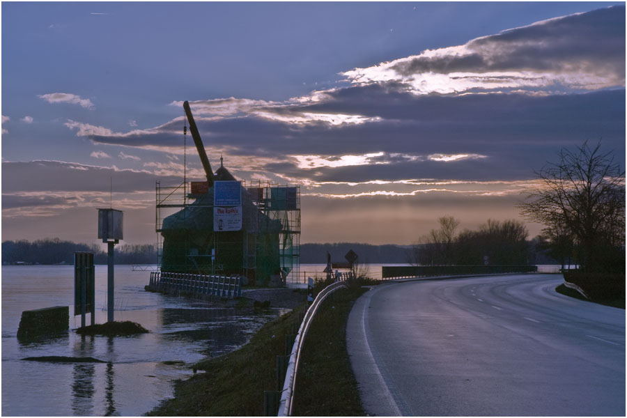 Vater Rhein geht zurück