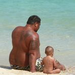 Vater + Sohn auf Hawaii