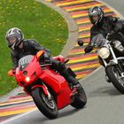 Vater- Sohn- Team auf dem Sachsenring