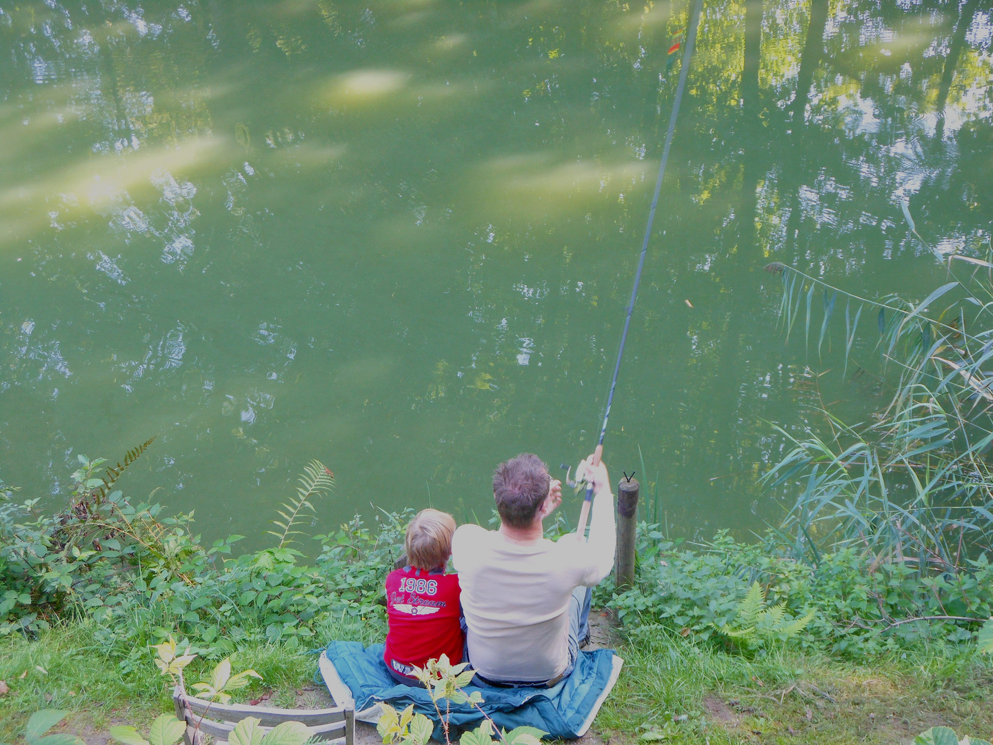 vater und sohn..