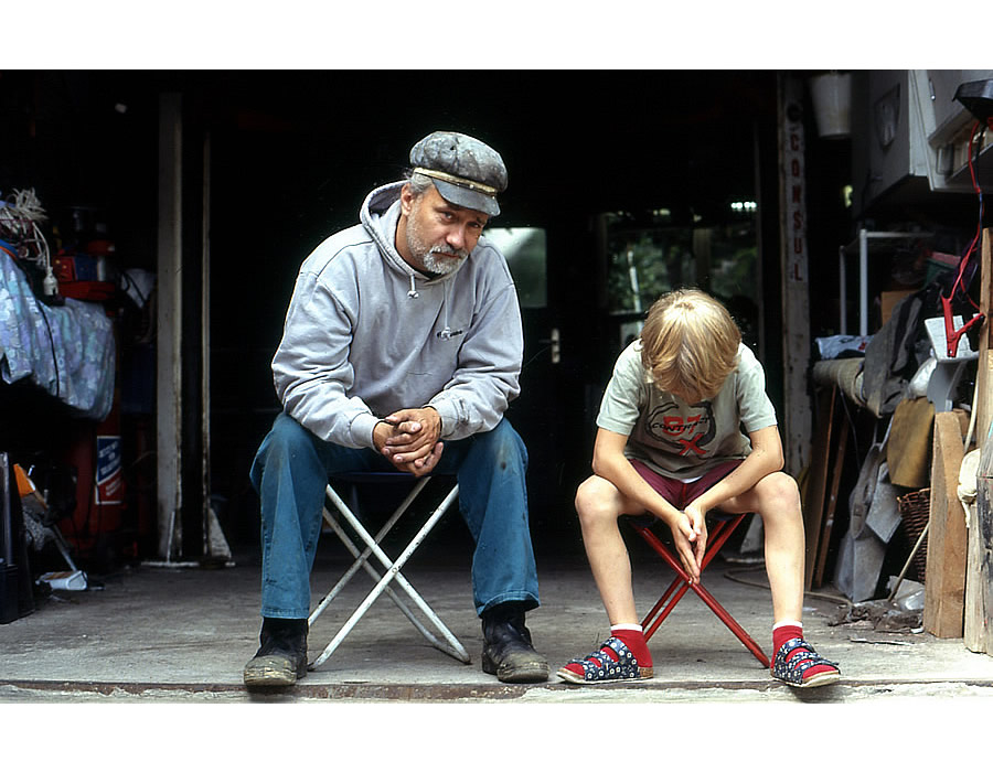 Vater und Sohn