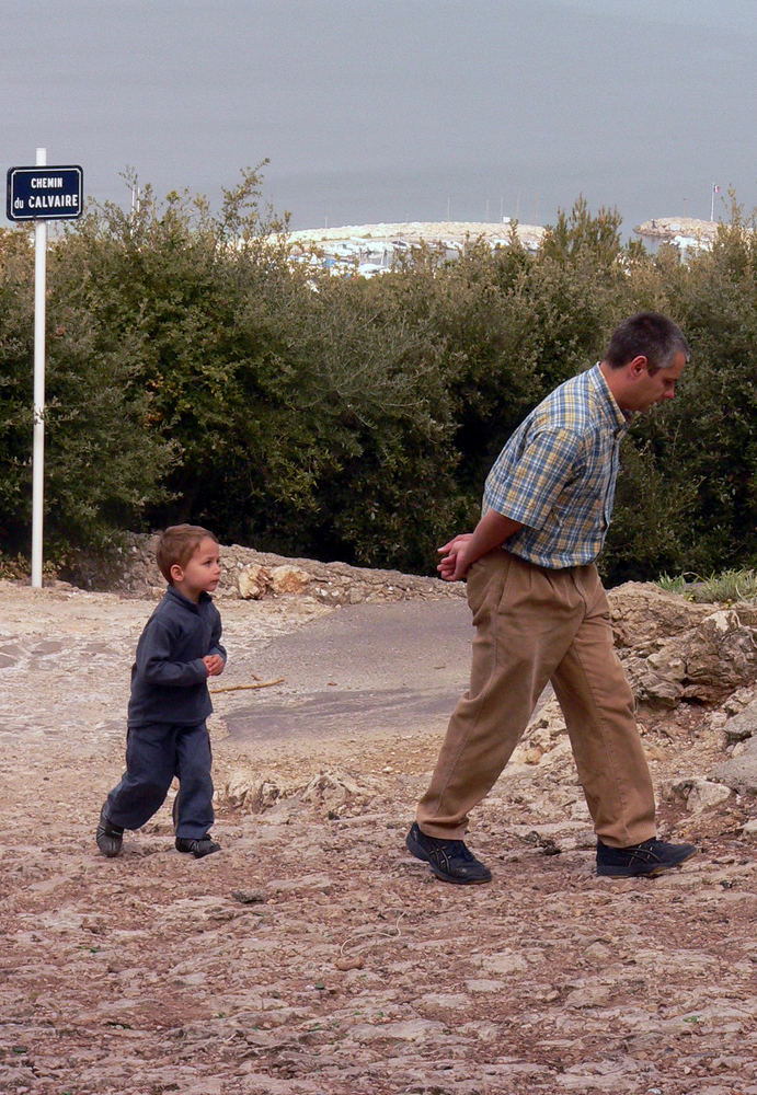 Vater und Sohn