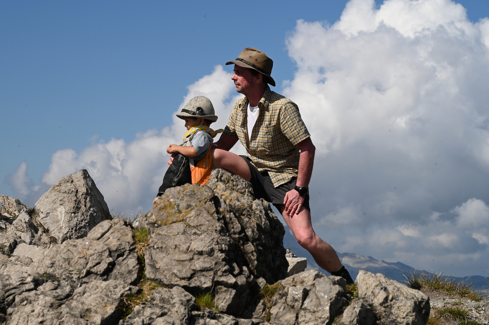 Vater und Sohn