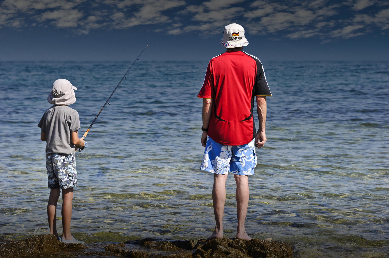 Vater und Sohn