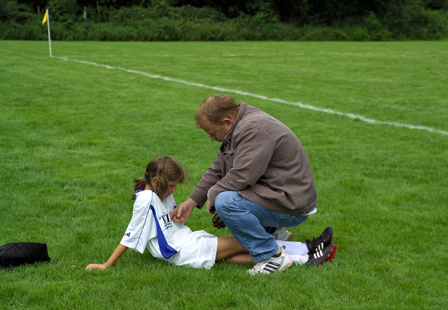 Vater und Tochter